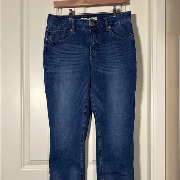 Seven7 Blue Skinny Jeans with Modern Stretch - Picture 4 of 14